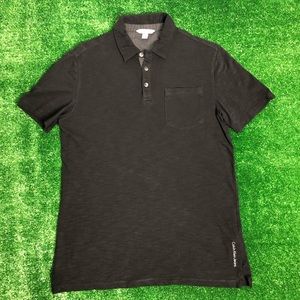 Calvin Klein Collar Black Shirt
